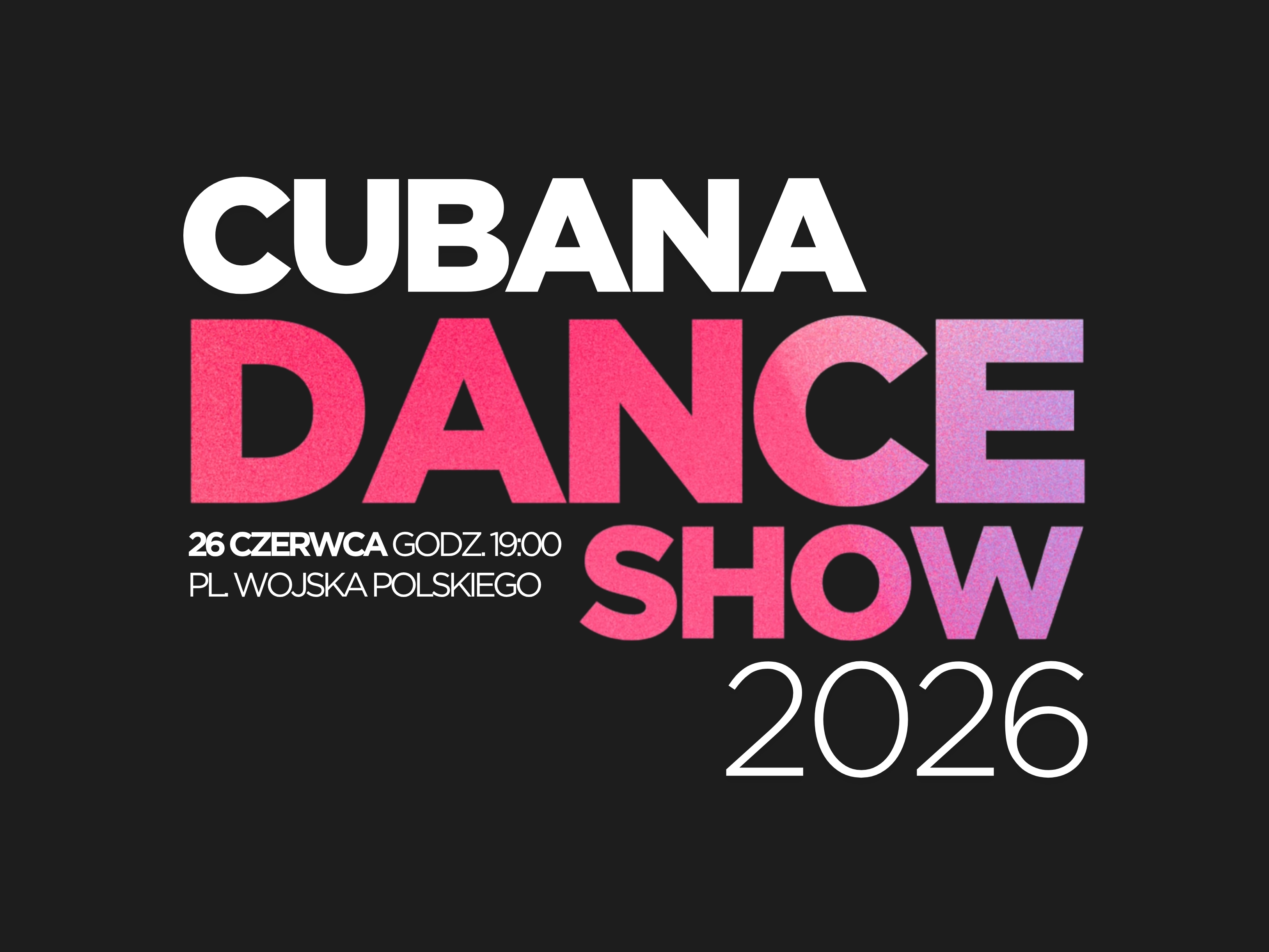 Cubana Dance Show 2026